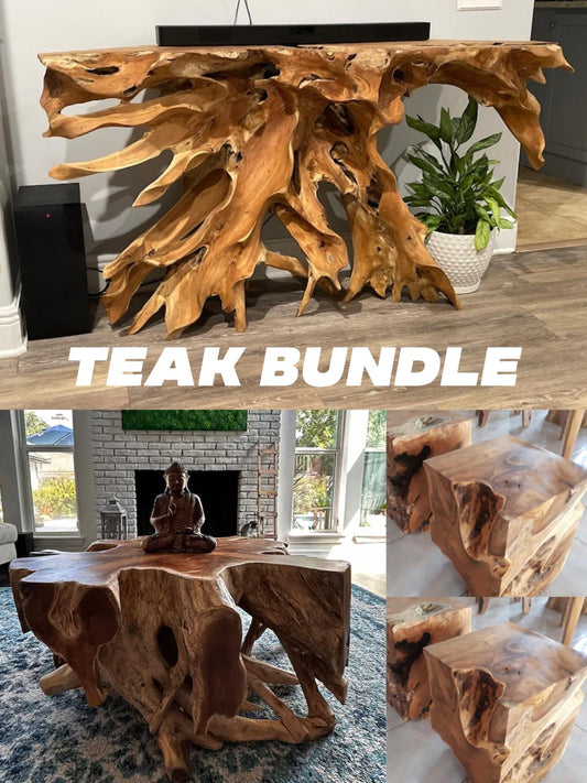 Teak Root Bundle: Custom Set for Sherry